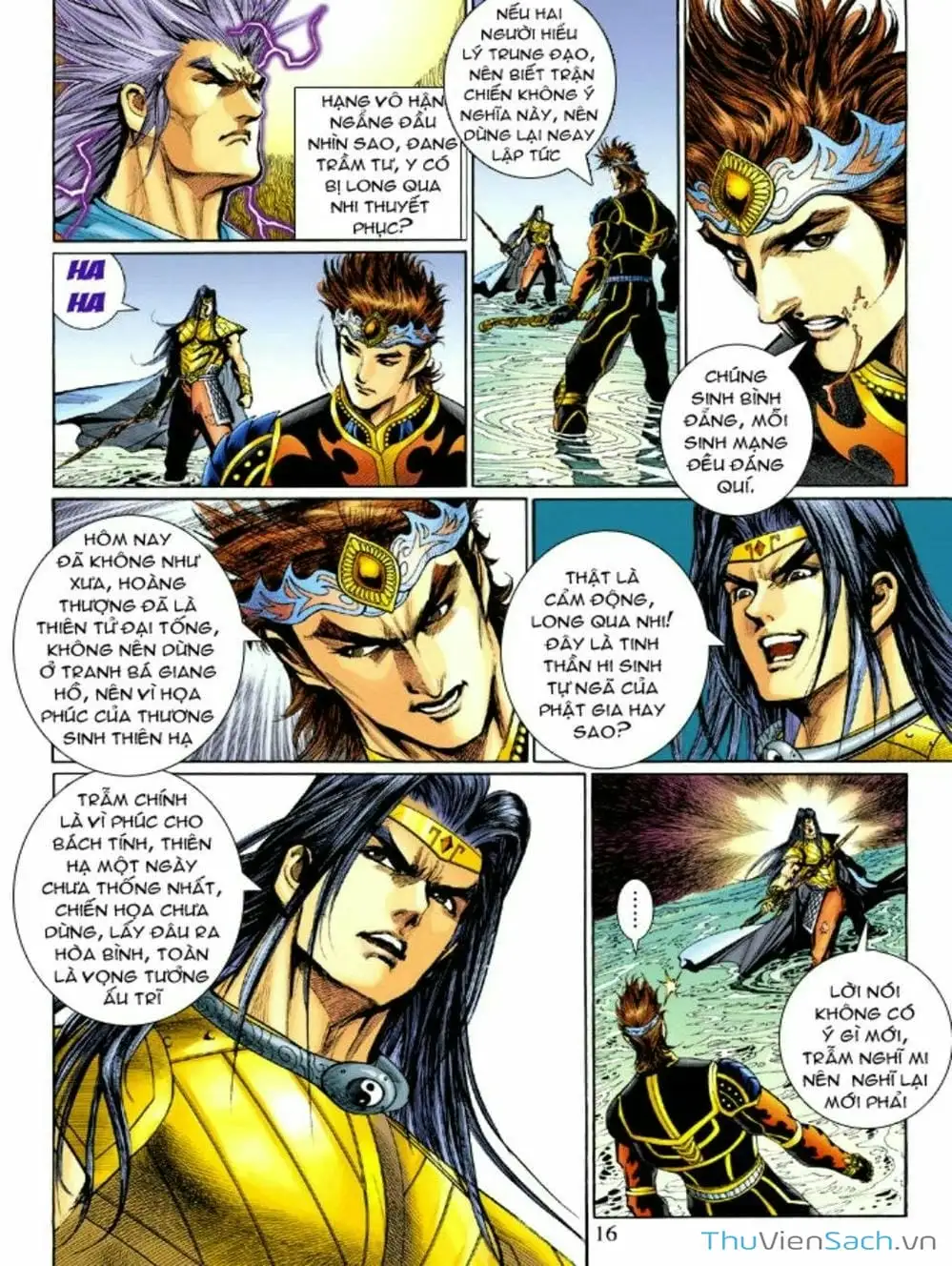 Truyện Tranh Thiên Tử Truyền Kỳ: Như Lai Thần Chưởng trang 2