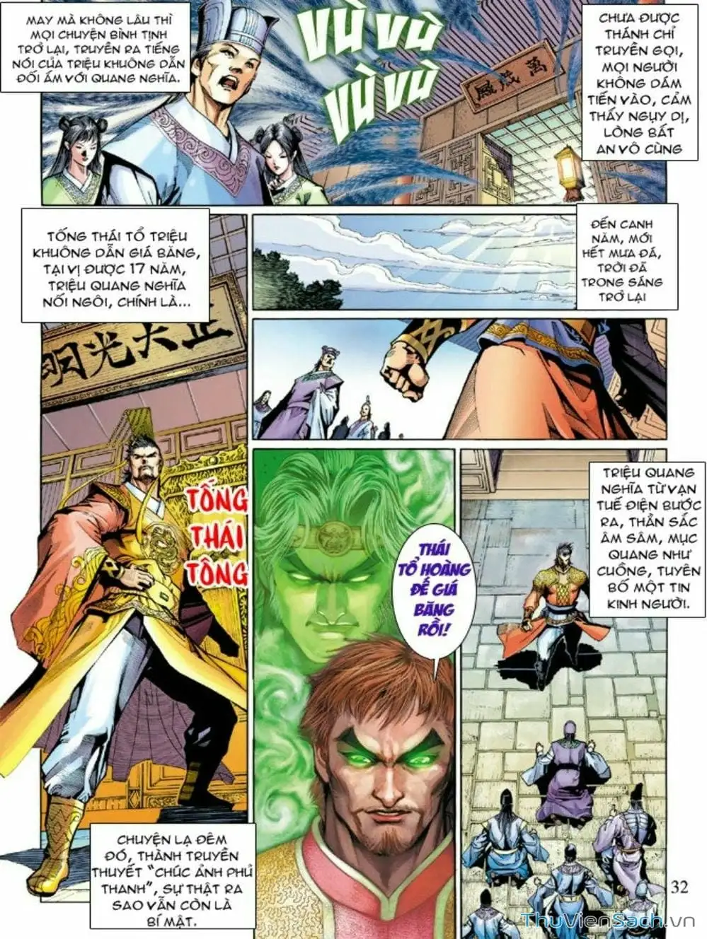 Truyện Tranh Thiên Tử Truyền Kỳ: Như Lai Thần Chưởng trang 2