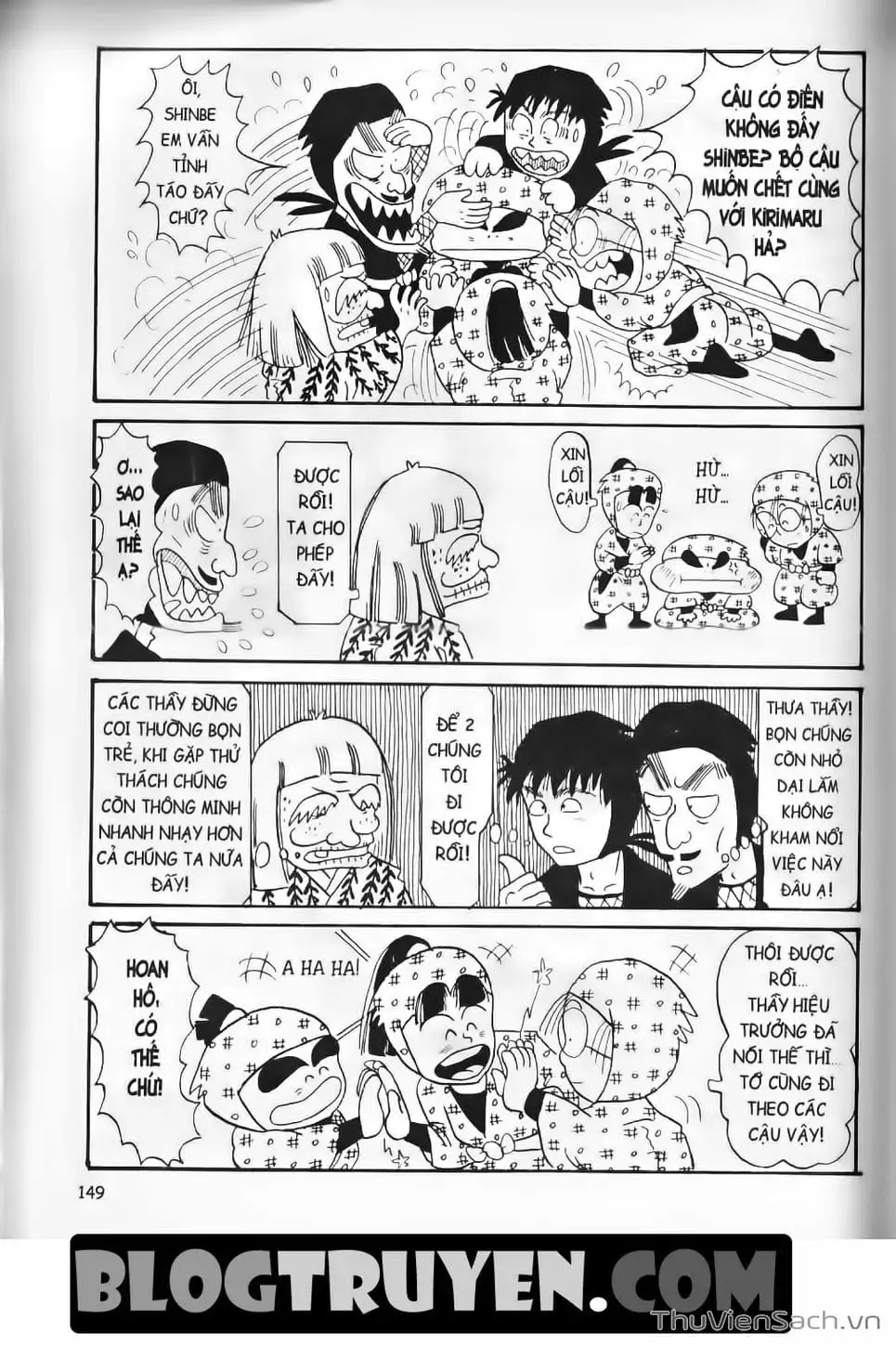 Truyện Tranh Ninja Loạn Thị trang 4