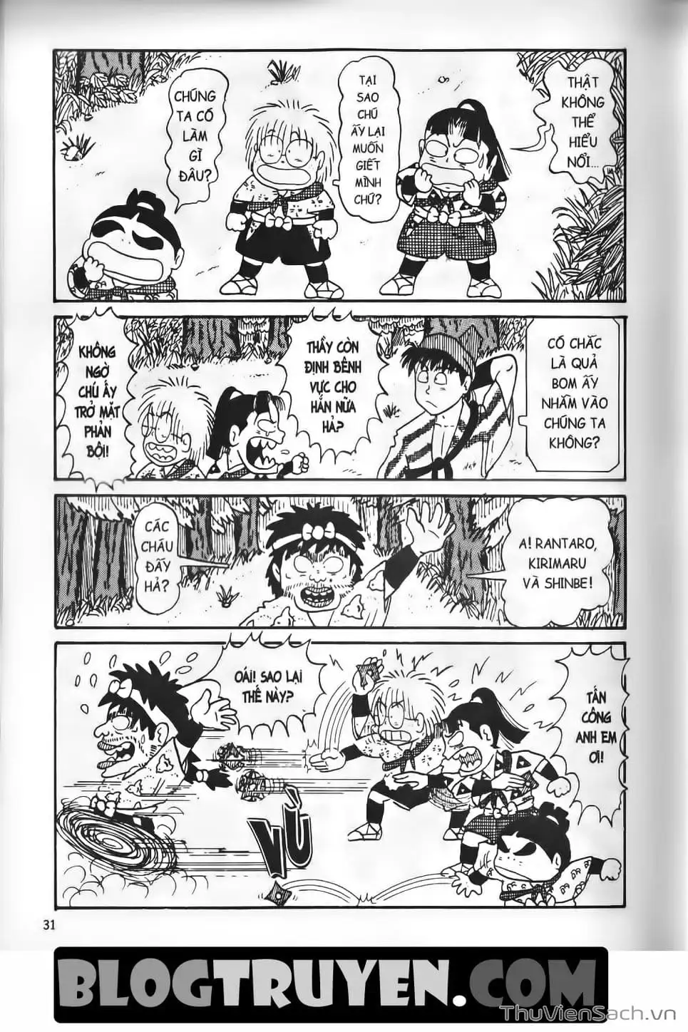 Truyện Tranh Ninja Loạn Thị trang 4