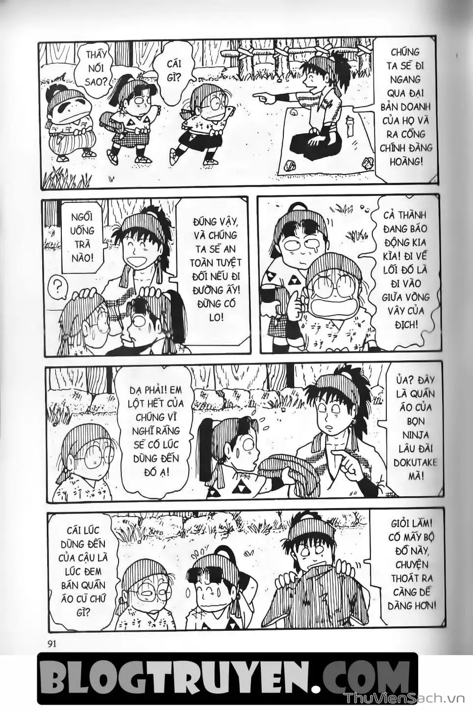 Truyện Tranh Ninja Loạn Thị trang 4