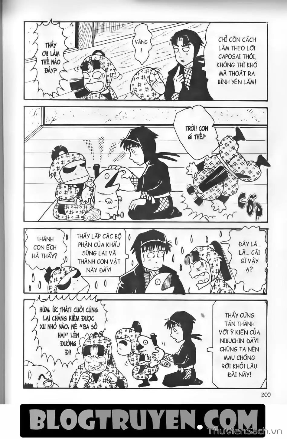 Truyện Tranh Ninja Loạn Thị trang 4