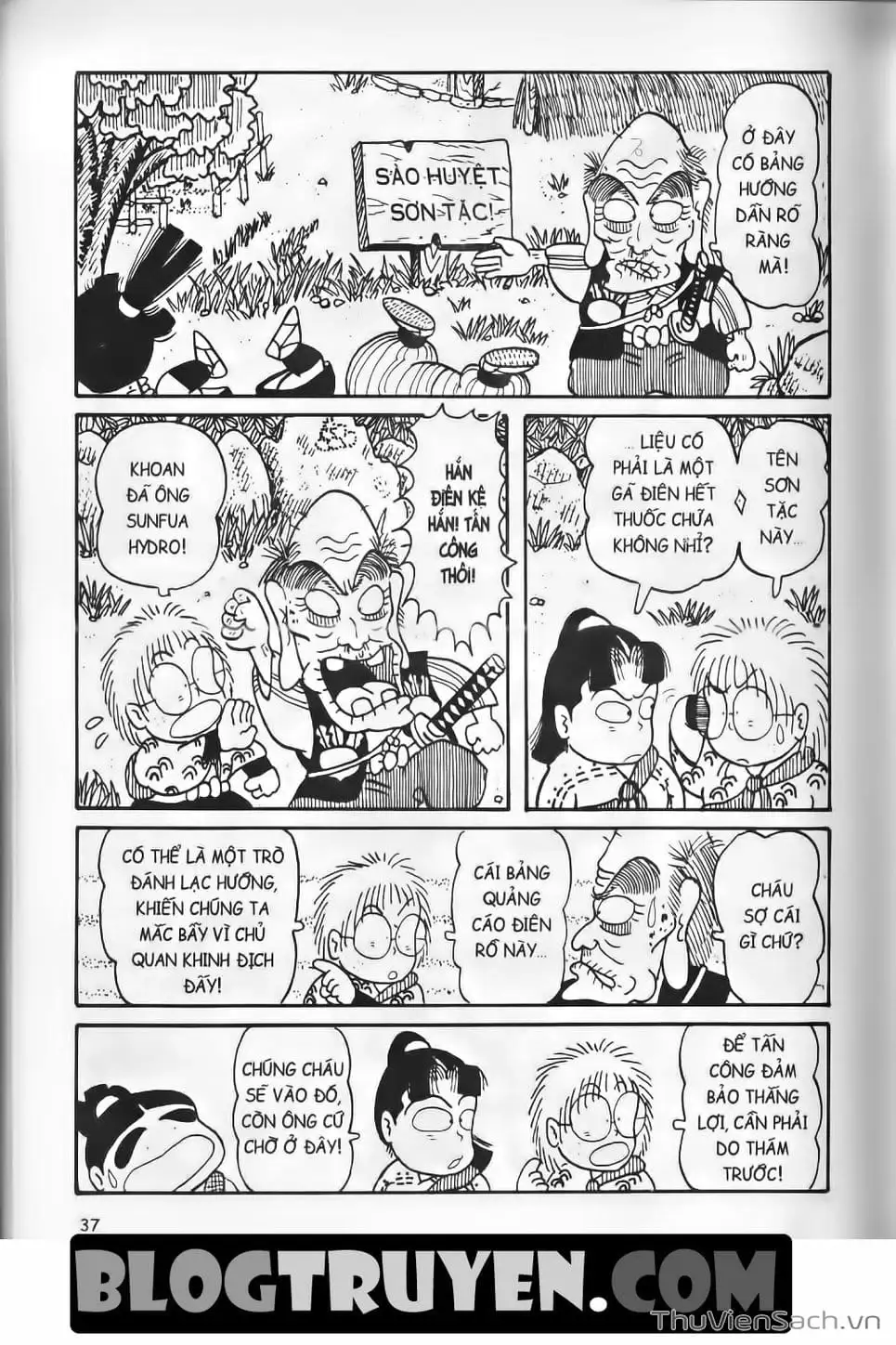 Truyện Tranh Ninja Loạn Thị trang 4