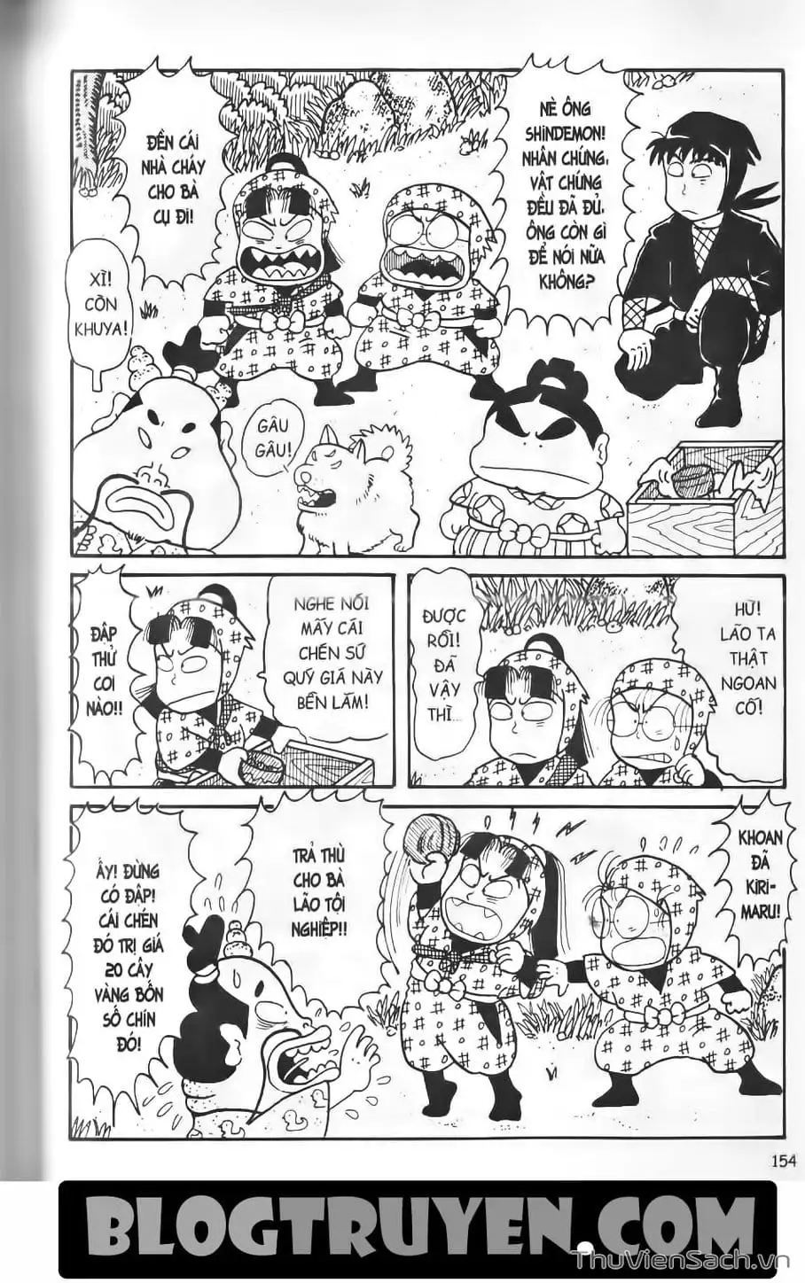 Truyện Tranh Ninja Loạn Thị trang 4