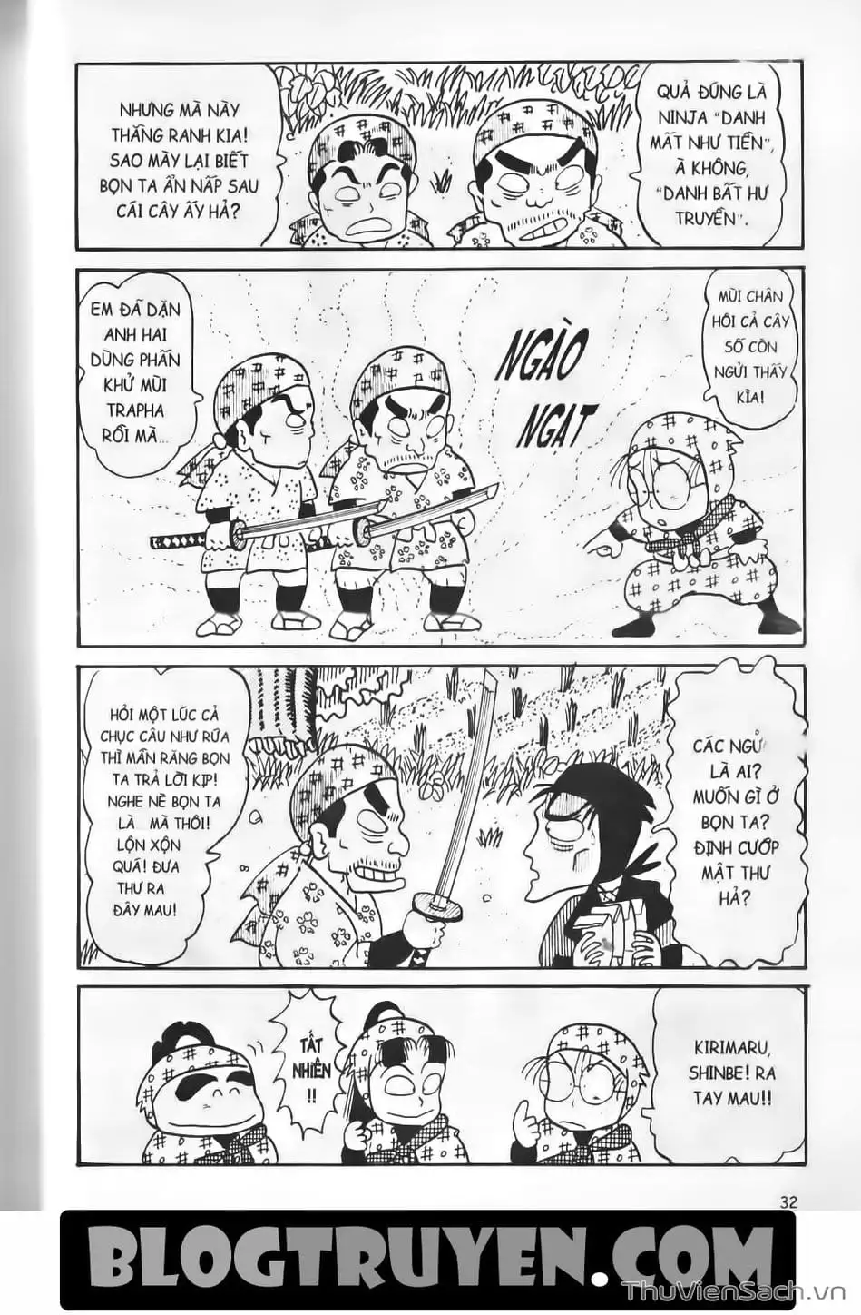 Truyện Tranh Ninja Loạn Thị trang 4