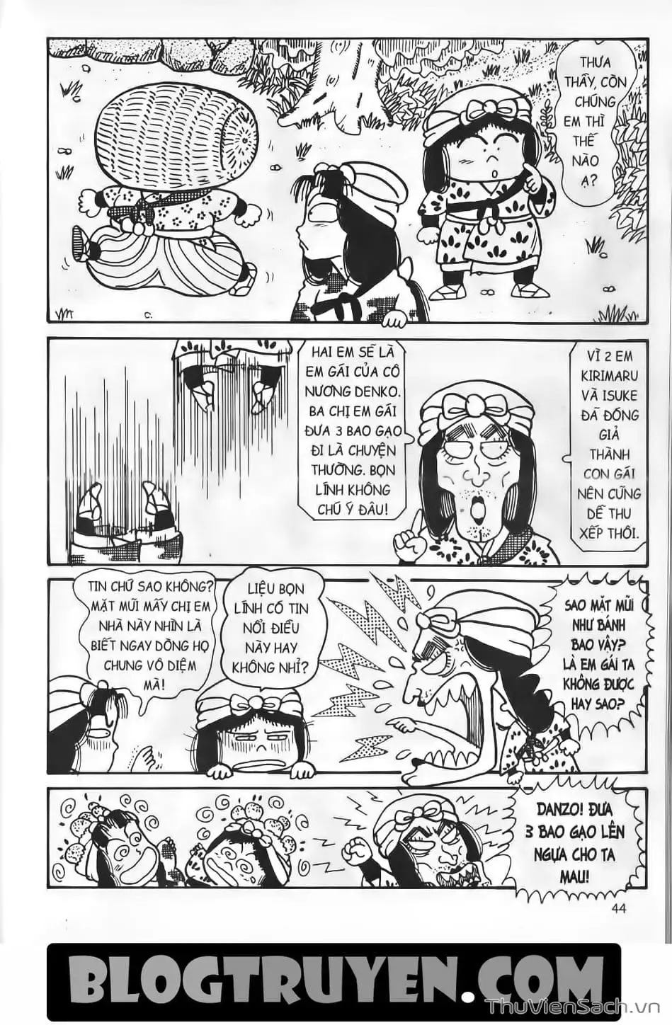 Truyện Tranh Ninja Loạn Thị trang 4