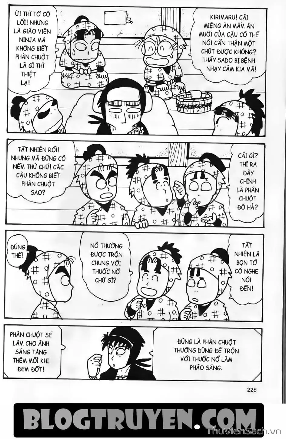 Truyện Tranh Ninja Loạn Thị trang 4