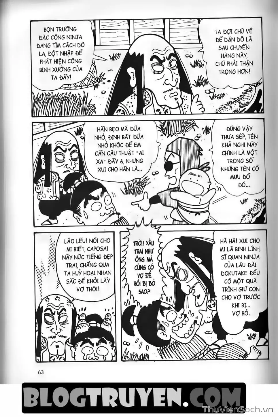 Truyện Tranh Ninja Loạn Thị trang 4