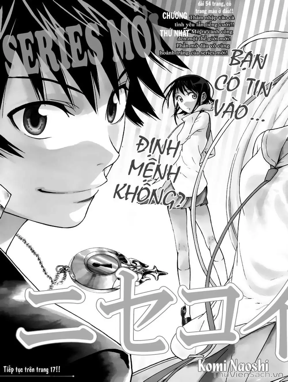 Truyện Tranh Tình Yêu Giả Tạo - Nisekoi trang 8