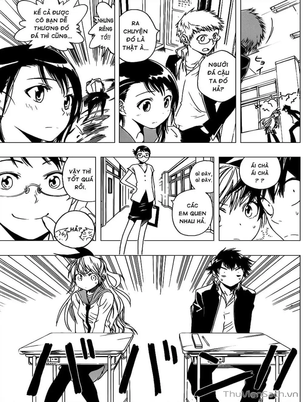 Truyện Tranh Tình Yêu Giả Tạo - Nisekoi trang 8