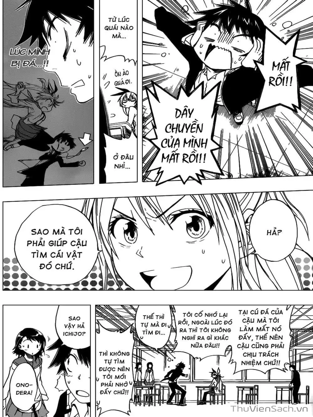 Truyện Tranh Tình Yêu Giả Tạo - Nisekoi trang 8