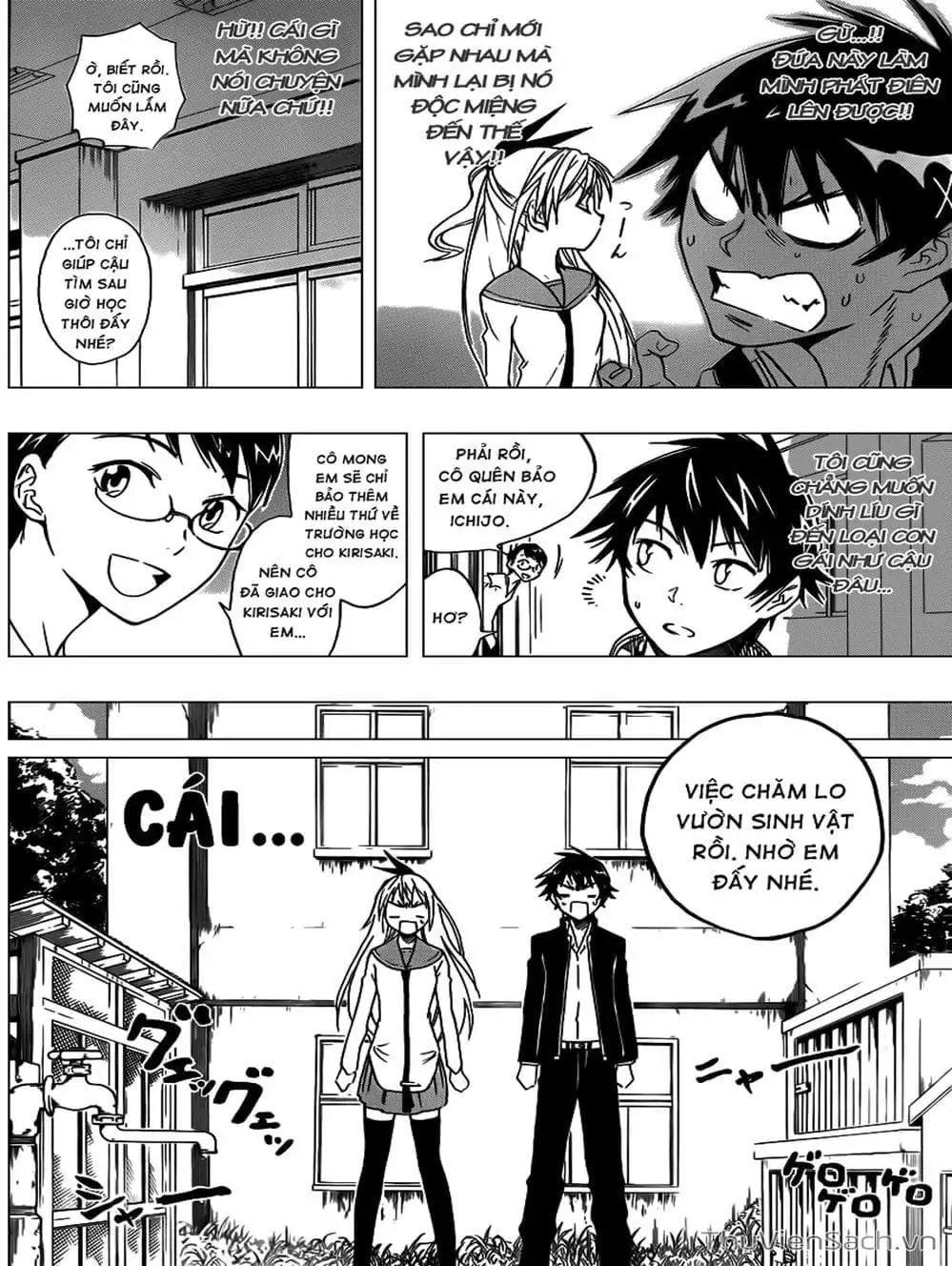 Truyện Tranh Tình Yêu Giả Tạo - Nisekoi trang 8