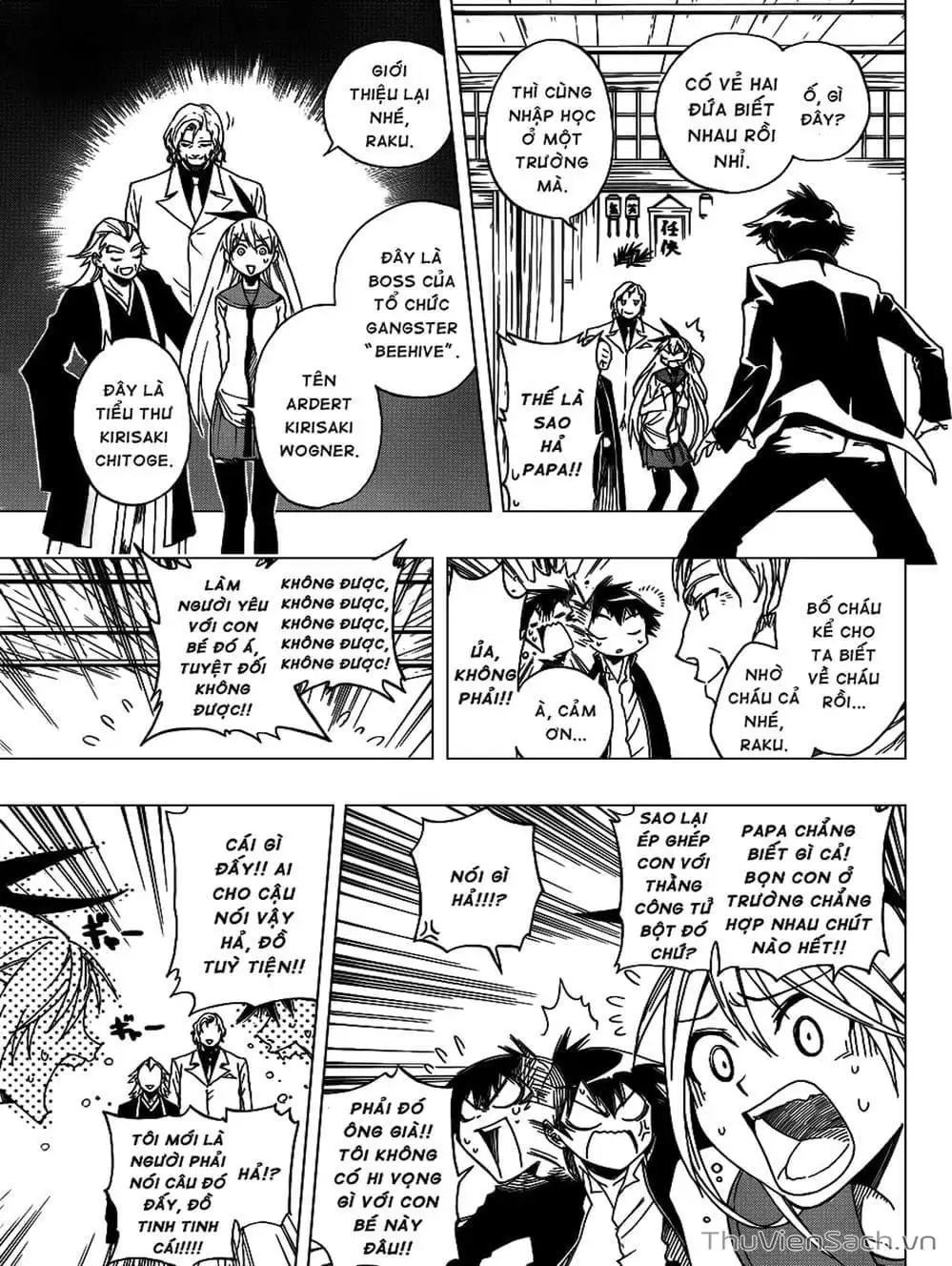 Truyện Tranh Tình Yêu Giả Tạo - Nisekoi trang 8