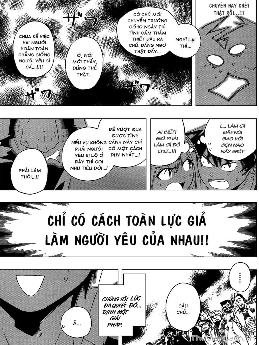 Truyện Tranh Tình Yêu Giả Tạo - Nisekoi trang 8