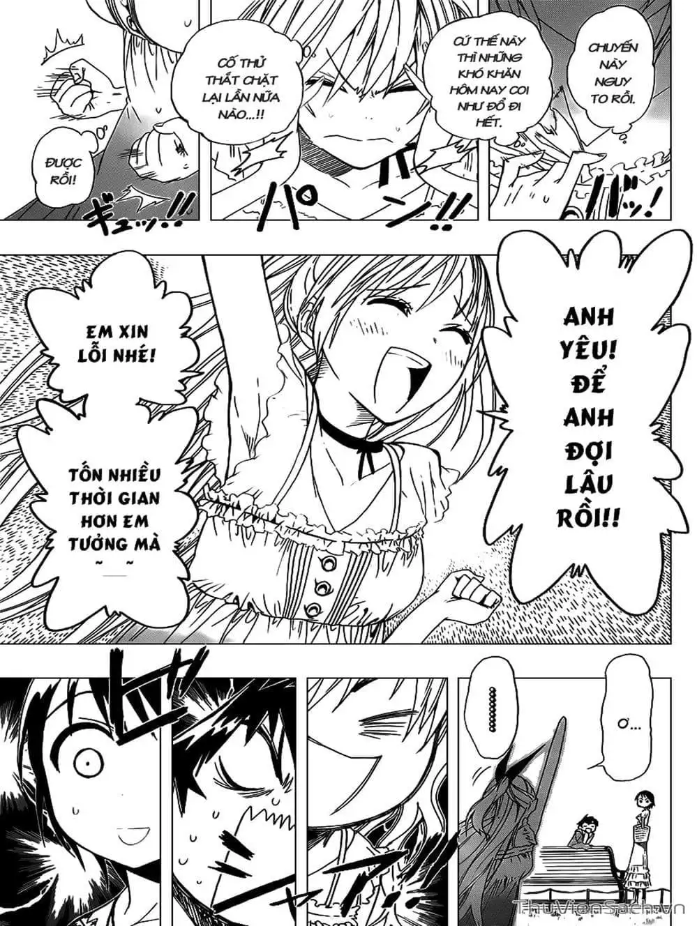 Truyện Tranh Tình Yêu Giả Tạo - Nisekoi trang 8