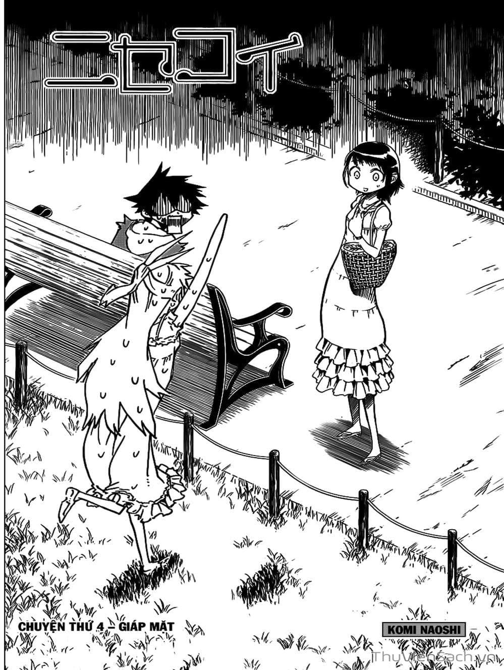 Truyện Tranh Tình Yêu Giả Tạo - Nisekoi trang 8