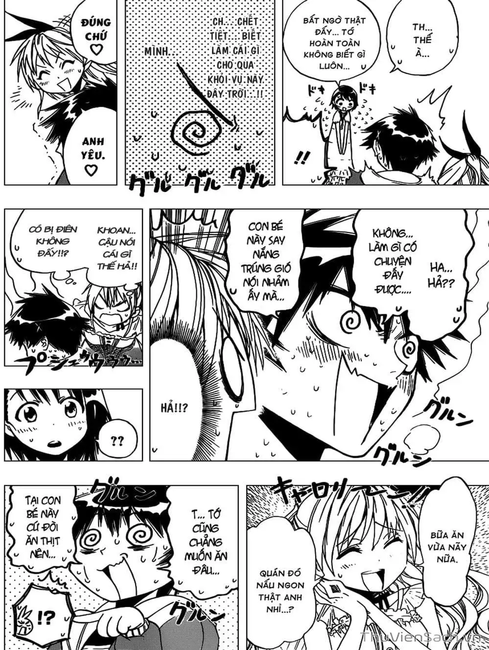 Truyện Tranh Tình Yêu Giả Tạo - Nisekoi trang 8