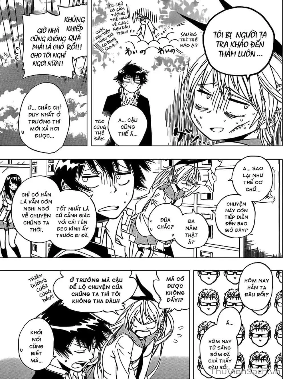 Truyện Tranh Tình Yêu Giả Tạo - Nisekoi trang 8