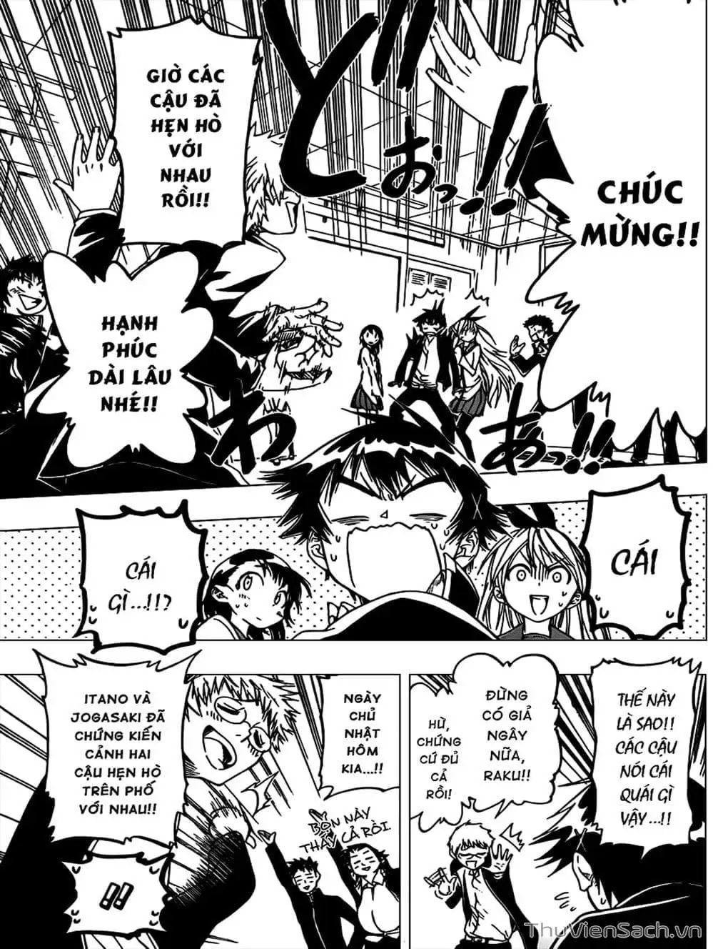 Truyện Tranh Tình Yêu Giả Tạo - Nisekoi trang 8