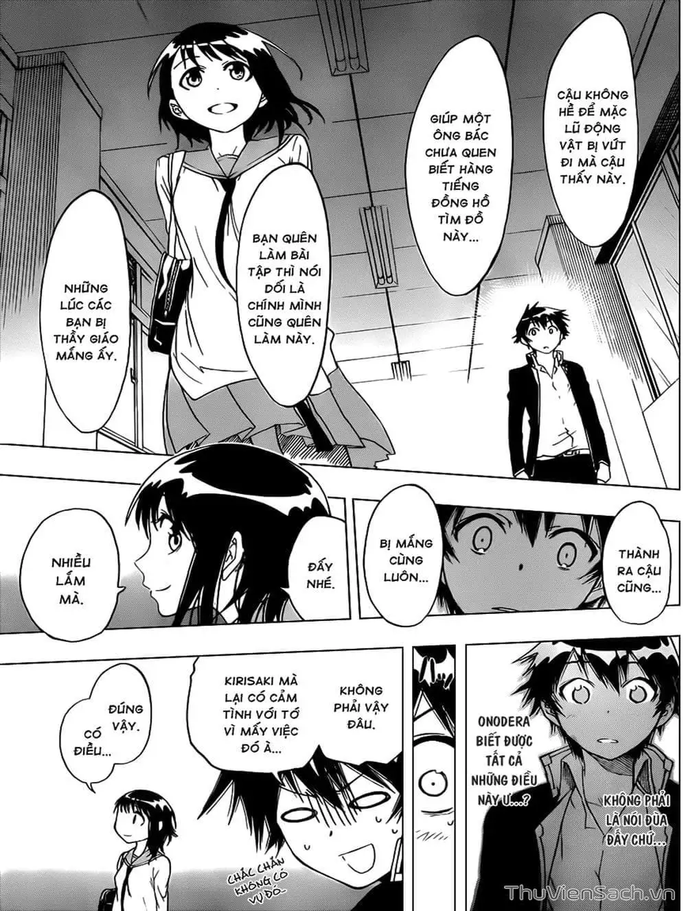 Truyện Tranh Tình Yêu Giả Tạo - Nisekoi trang 8