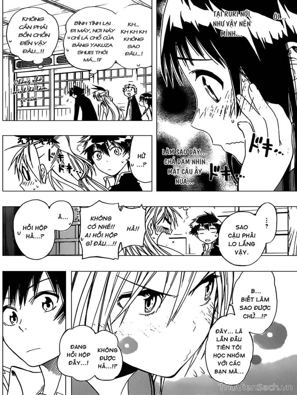 Truyện Tranh Tình Yêu Giả Tạo - Nisekoi trang 8