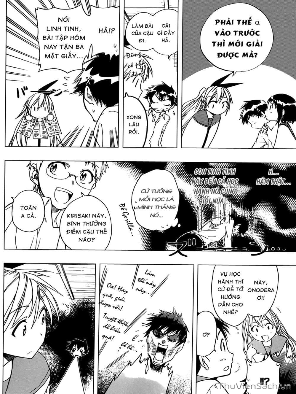 Truyện Tranh Tình Yêu Giả Tạo - Nisekoi trang 8