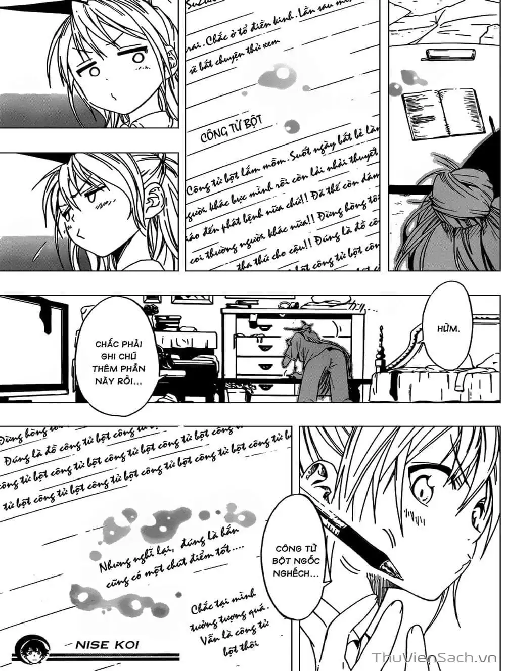 Truyện Tranh Tình Yêu Giả Tạo - Nisekoi trang 8