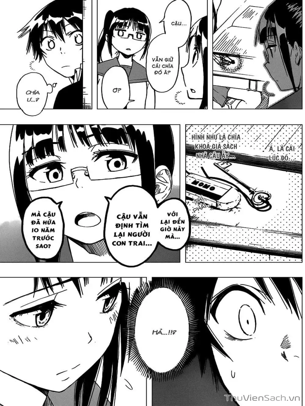 Truyện Tranh Tình Yêu Giả Tạo - Nisekoi trang 8