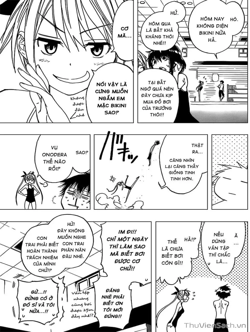 Truyện Tranh Tình Yêu Giả Tạo - Nisekoi trang 8