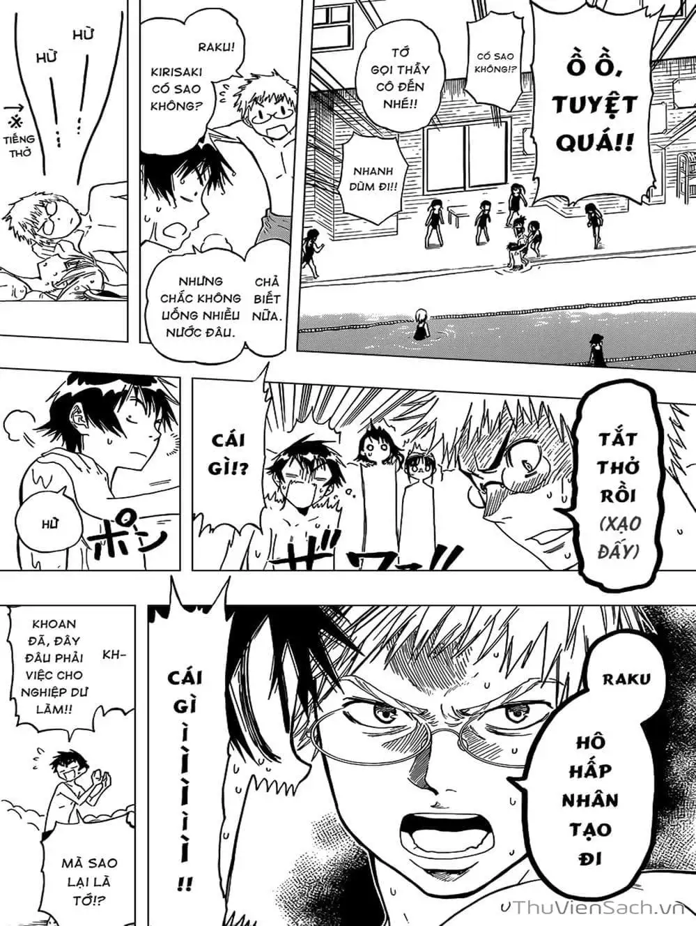 Truyện Tranh Tình Yêu Giả Tạo - Nisekoi trang 8