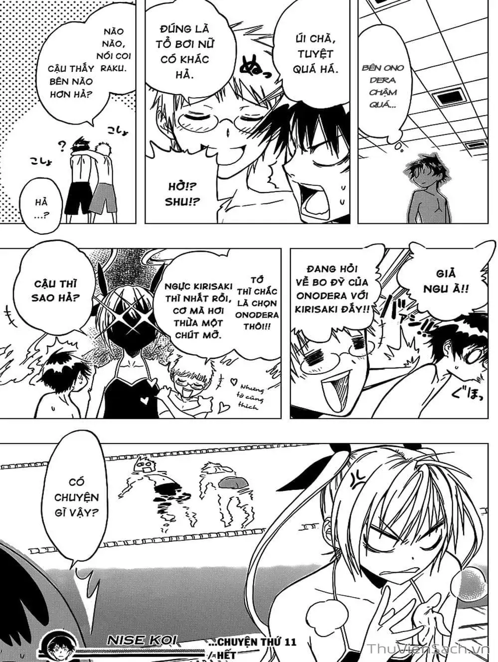 Truyện Tranh Tình Yêu Giả Tạo - Nisekoi trang 8