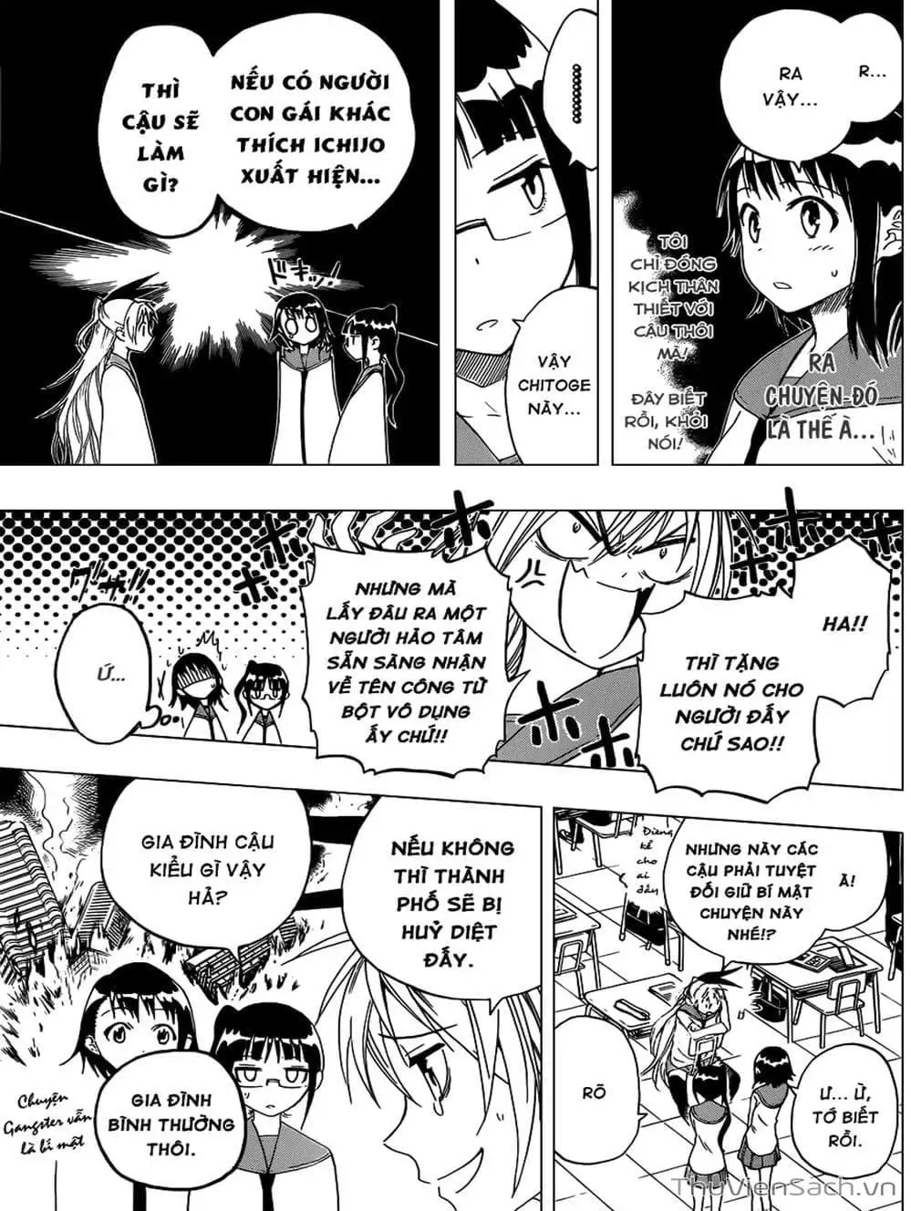 Truyện Tranh Tình Yêu Giả Tạo - Nisekoi trang 8