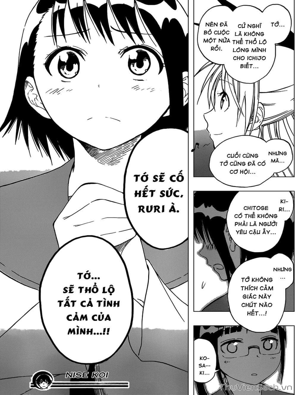 Truyện Tranh Tình Yêu Giả Tạo - Nisekoi trang 8