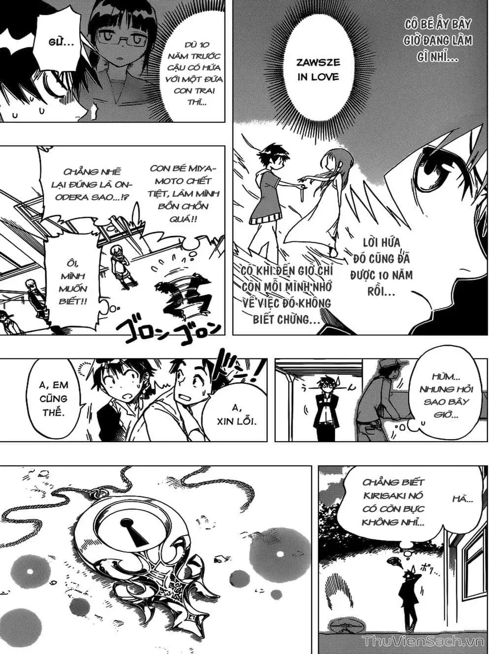 Truyện Tranh Tình Yêu Giả Tạo - Nisekoi trang 8