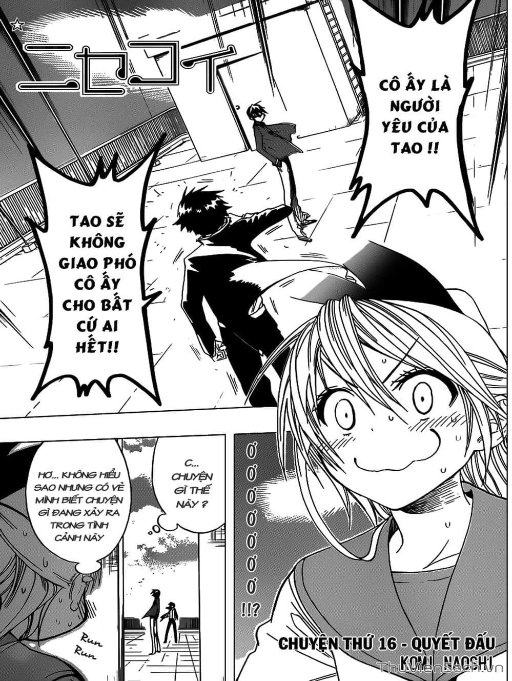 Truyện Tranh Tình Yêu Giả Tạo - Nisekoi trang 8