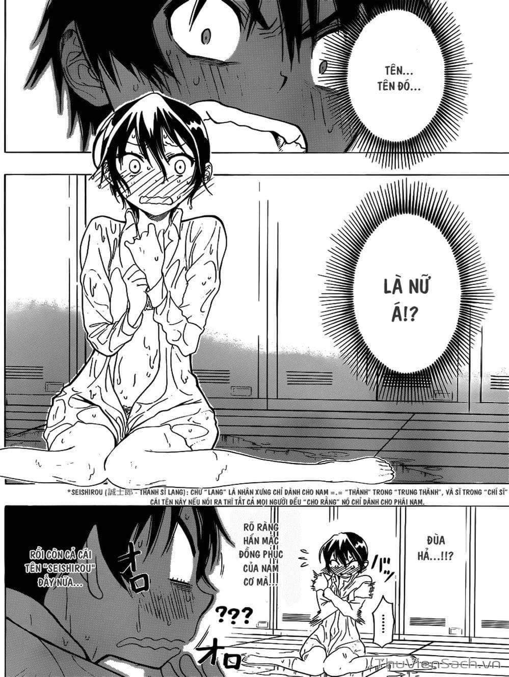 Truyện Tranh Tình Yêu Giả Tạo - Nisekoi trang 8