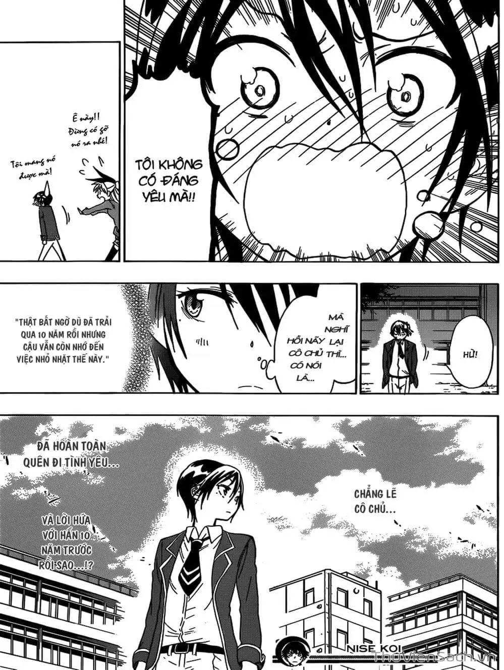 Truyện Tranh Tình Yêu Giả Tạo - Nisekoi trang 8