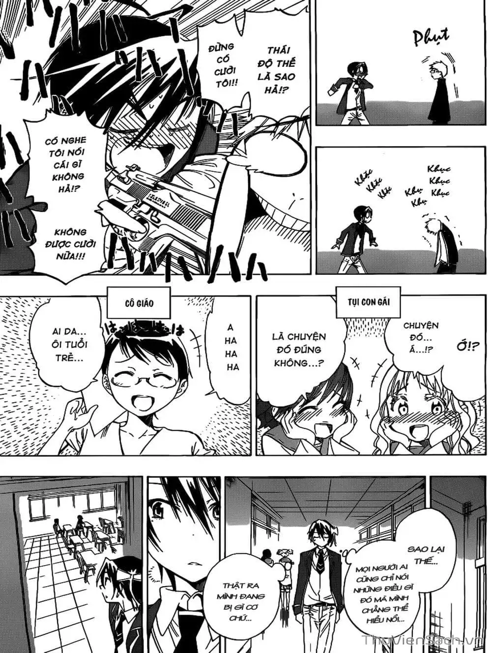 Truyện Tranh Tình Yêu Giả Tạo - Nisekoi trang 8