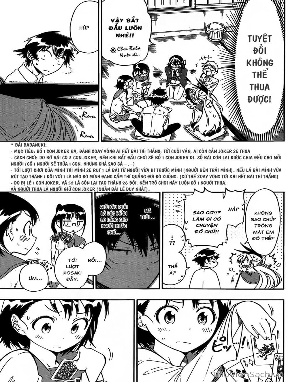 Truyện Tranh Tình Yêu Giả Tạo - Nisekoi trang 8