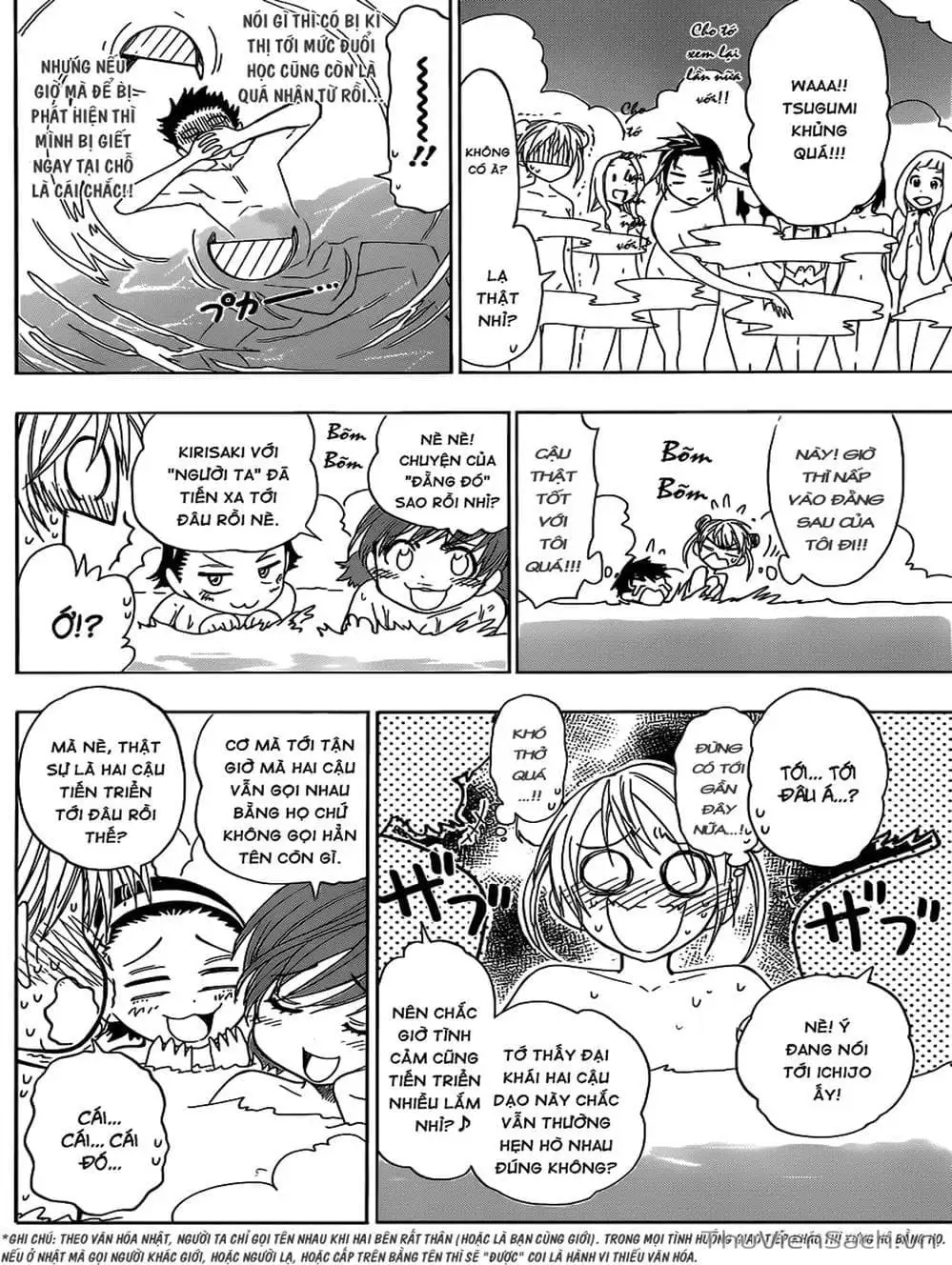 Truyện Tranh Tình Yêu Giả Tạo - Nisekoi trang 8