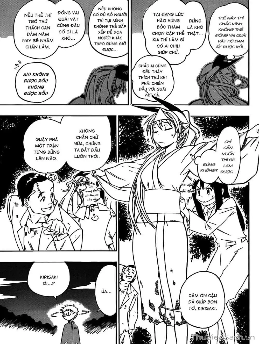 Truyện Tranh Tình Yêu Giả Tạo - Nisekoi trang 8