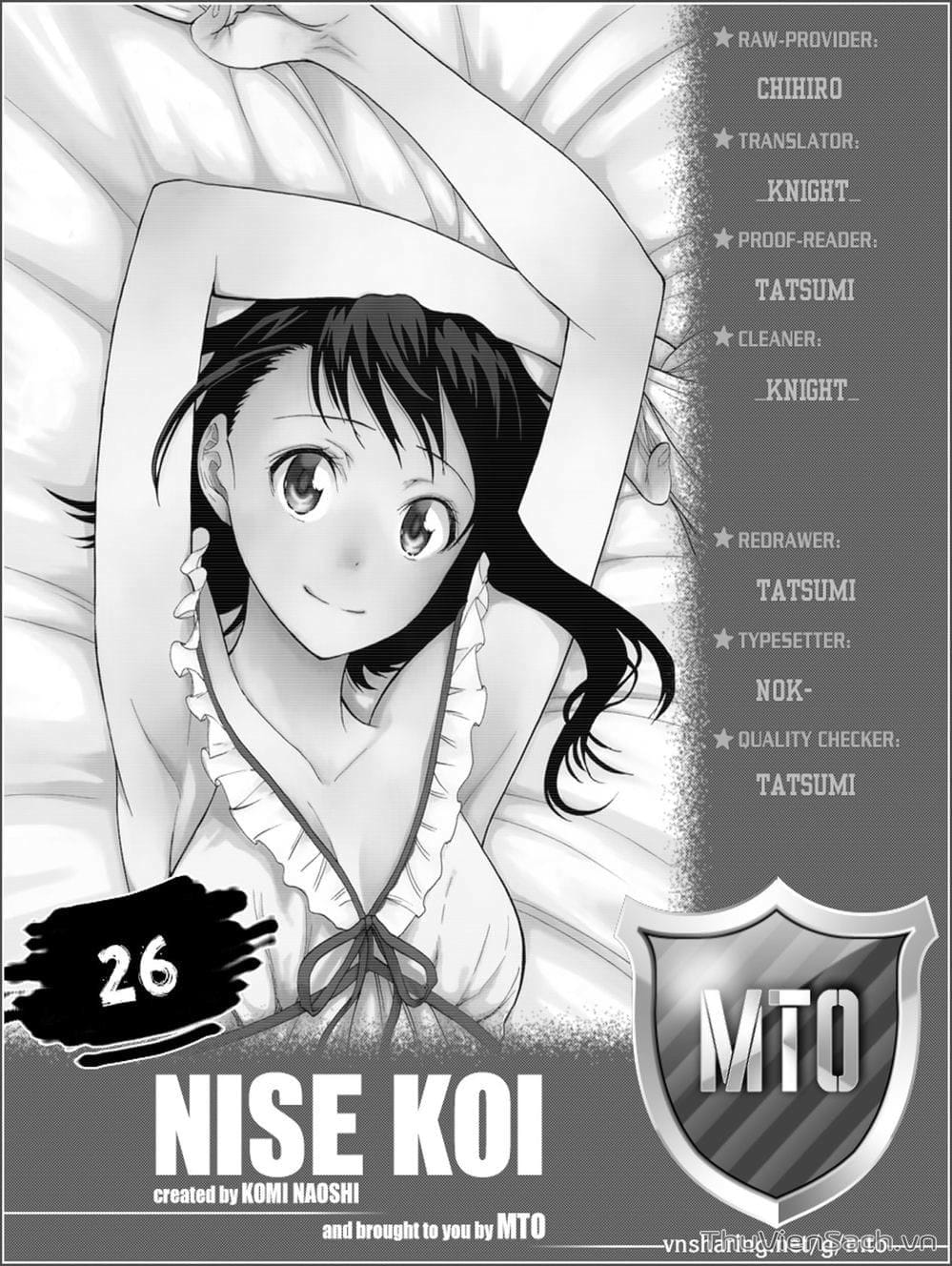 Truyện Tranh Tình Yêu Giả Tạo - Nisekoi trang 587