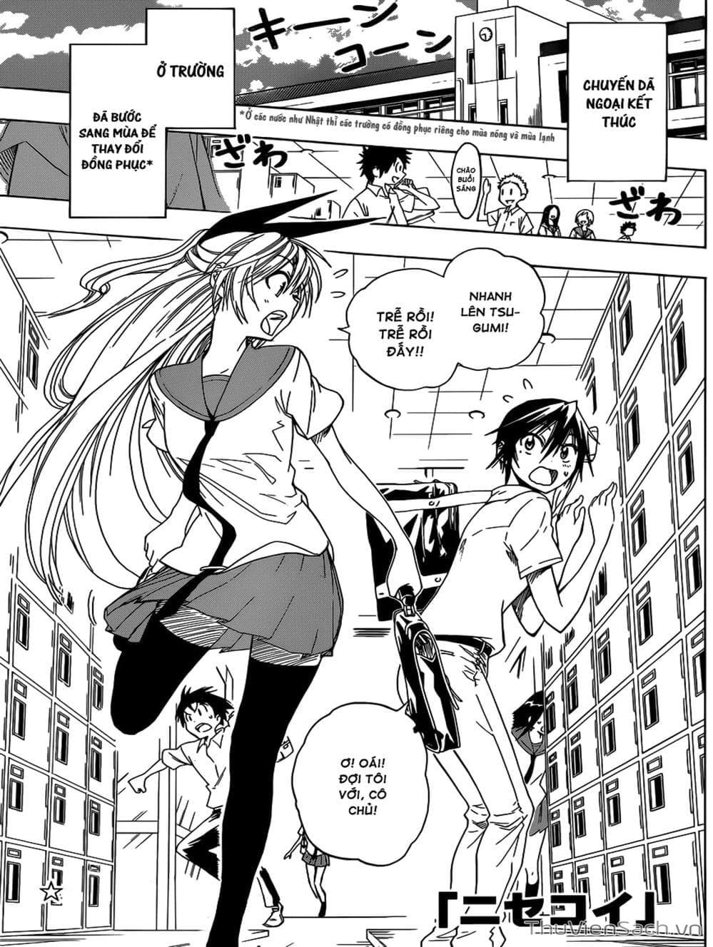 Truyện Tranh Tình Yêu Giả Tạo - Nisekoi trang 8