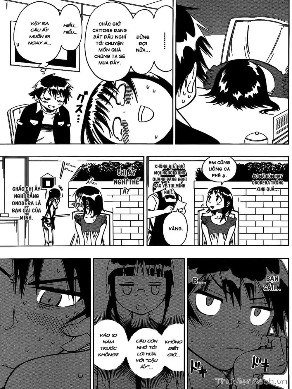 Truyện Tranh Tình Yêu Giả Tạo - Nisekoi trang 8