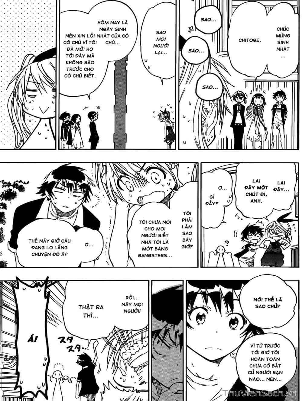 Truyện Tranh Tình Yêu Giả Tạo - Nisekoi trang 8