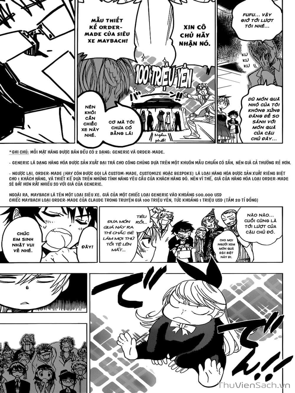 Truyện Tranh Tình Yêu Giả Tạo - Nisekoi trang 8