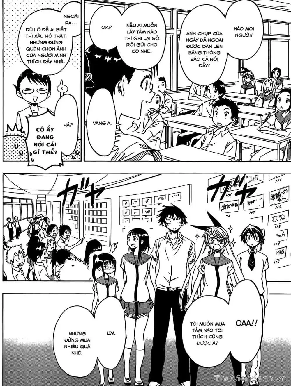 Truyện Tranh Tình Yêu Giả Tạo - Nisekoi trang 8