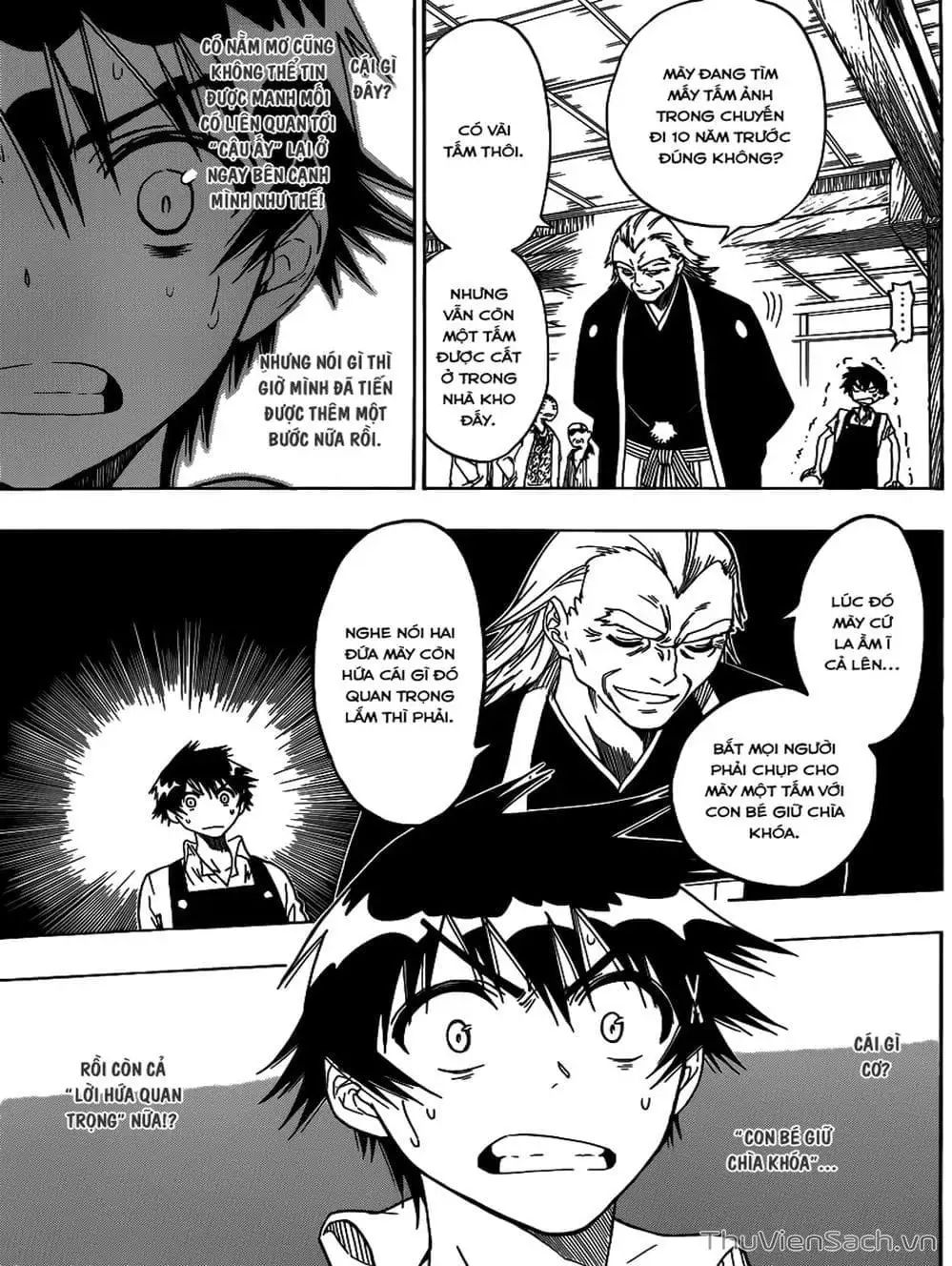 Truyện Tranh Tình Yêu Giả Tạo - Nisekoi trang 8