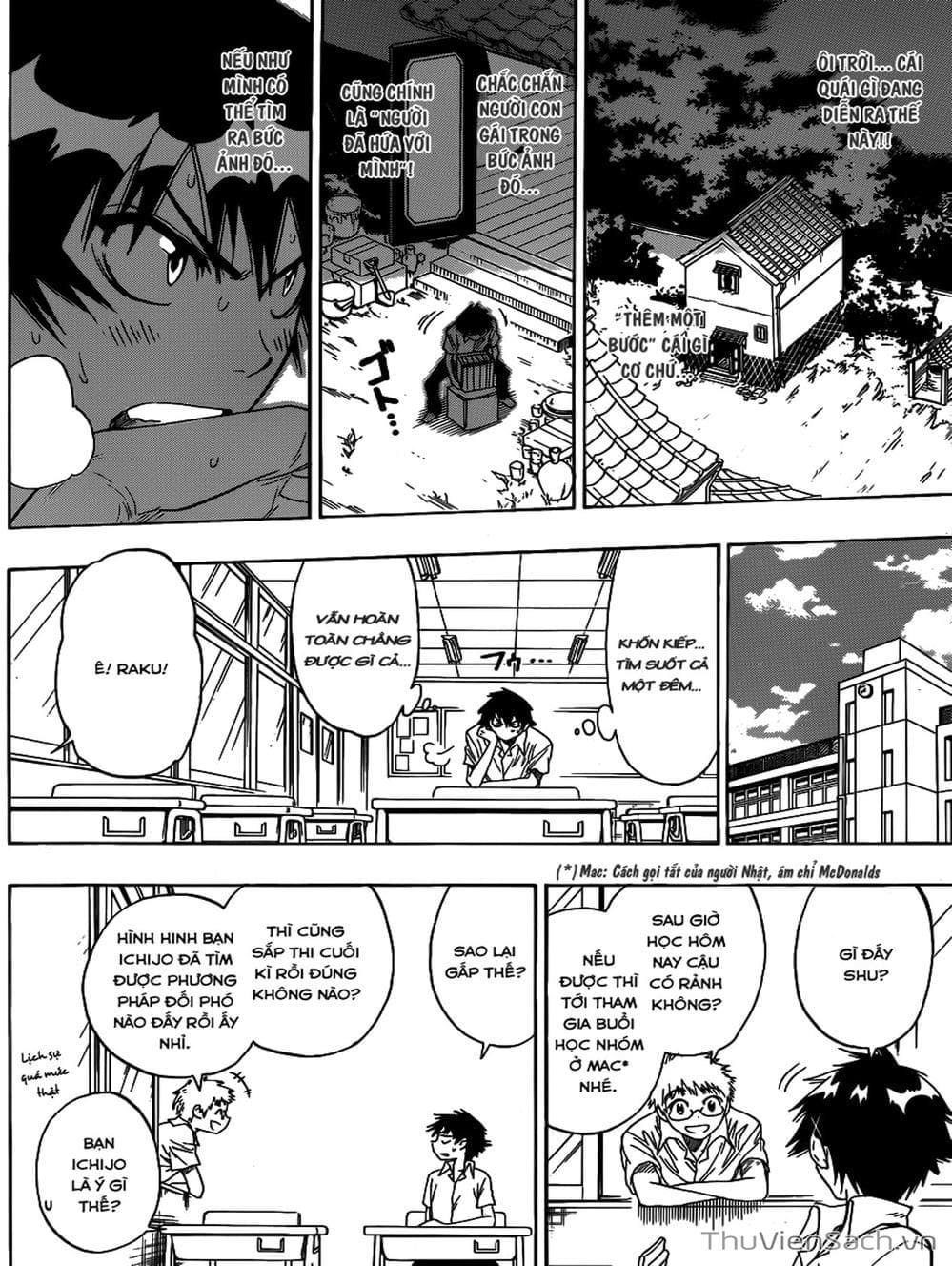 Truyện Tranh Tình Yêu Giả Tạo - Nisekoi trang 8