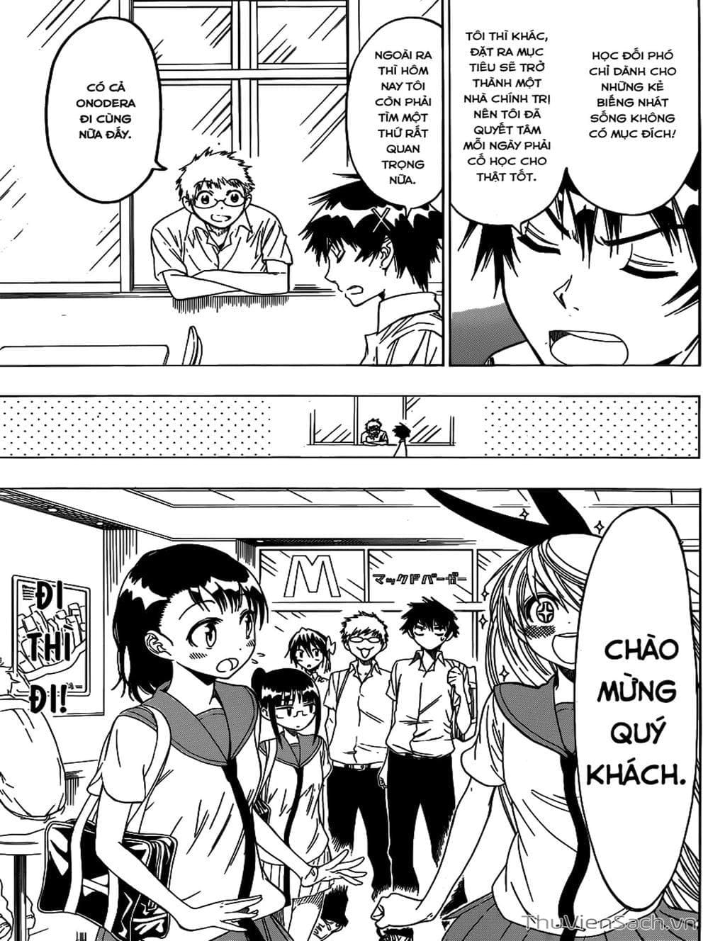 Truyện Tranh Tình Yêu Giả Tạo - Nisekoi trang 8